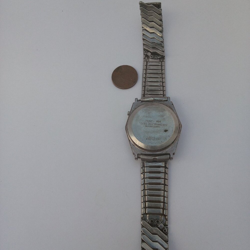 Vintage Texas Instruments Model 404 Watch - RARE!!!! - Picture 4 of 5